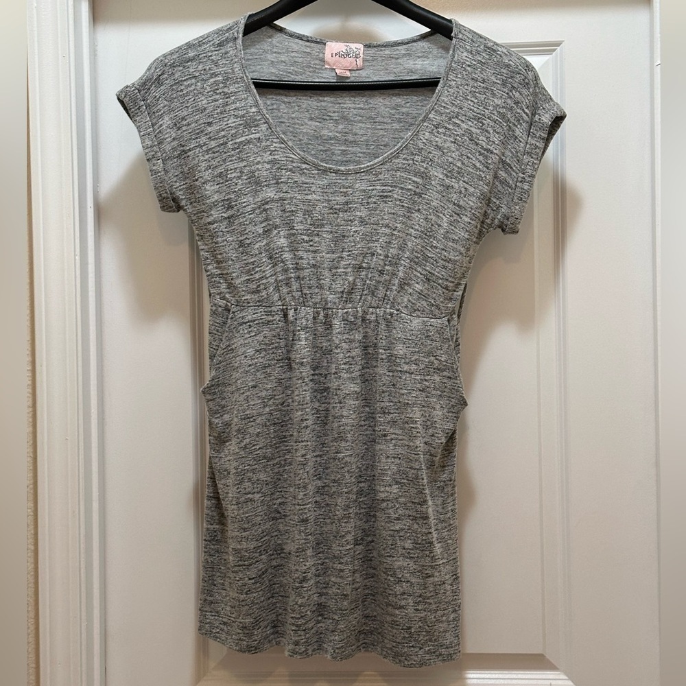 Soft Knit Epilogue Mini Dress with Pockets and Belt Loops (EUC) - Medium - Picture 3 of 11